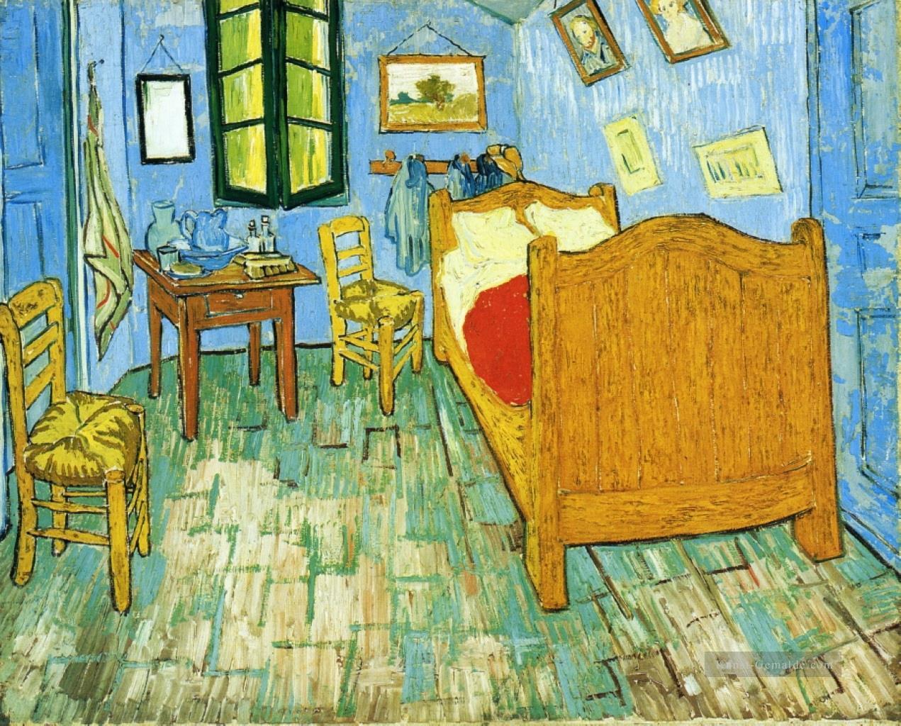 Vincent s Schlafzimmer in Arles 2 Vincent van Gogh Ölgemälde